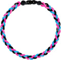 Baseball Rope Necklaces, League Team Colors Braided Necklace, Baseball Team Gifts