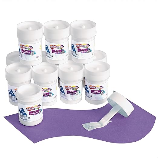 Colorations® Tacky Craft Glue Classroom Pack Jars, Each by Colorations