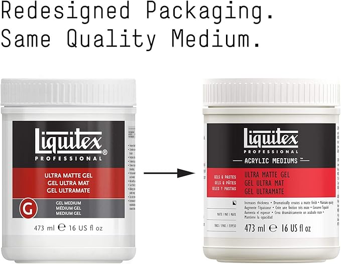 Liquitex Professional Ultra Matte Gel Medium - Image 2