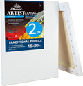 PHOENIX 16x20 Inch 2 Pack Artist Canvas by PHOENIX
