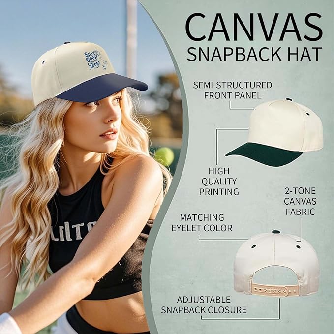 Funny Goose Hat Silly Goose On The Loose Hat Men Baseball Hats Funny Cap