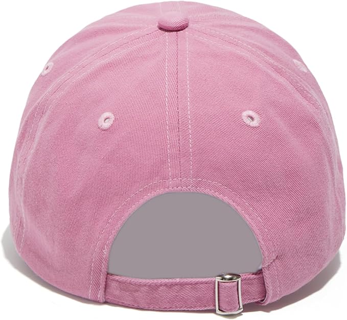 Pink Pony Club Embroidered Trucker Hat Women Baseball Cap Adjustable Cotton dad hat.