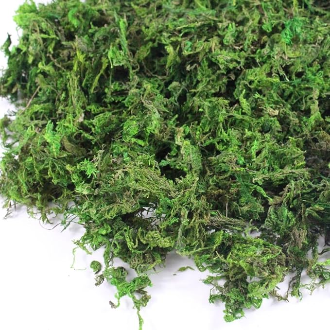 Artificial Moss, 10.5 OZ Green Moss - Image 2
