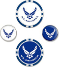 Team Effort Ball Marker Set Military Air Force