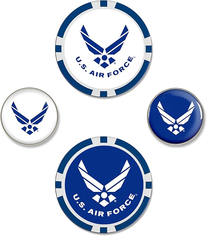 Team Effort Ball Marker Set Military Air Force