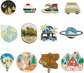 Mixed Enamel Pins for Backpacks, Beadthoven Cute Enamel Brooch Pins Set by BBBeadthoven
