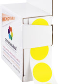 ChromaLabel 1 Inch Circle Labels, Removable Sticky Dots by ChromaLabel