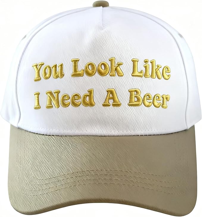 Hat Funny Embroidered Trucker Hat Adjustable Two Tone Snapback Canvas Baseball Cap for Womens