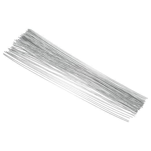 PATIKIL 18 Gauge 16" Floral Stem Wire by PATIKIL