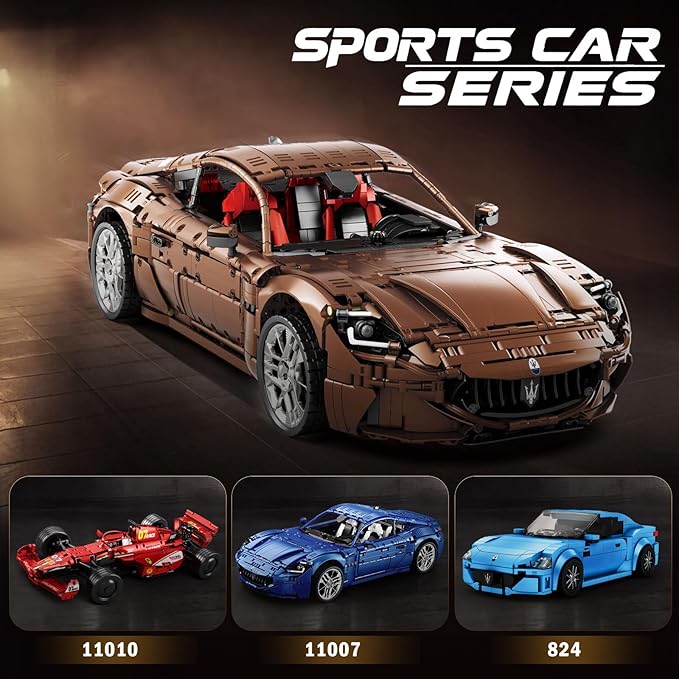 Reobrix Sports Car Building Blocks Set - Image 7