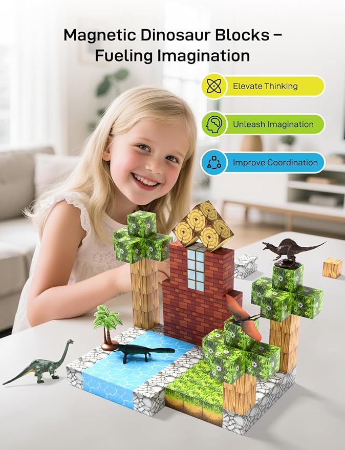108PCS Magnetic Building Blocks - Image 2