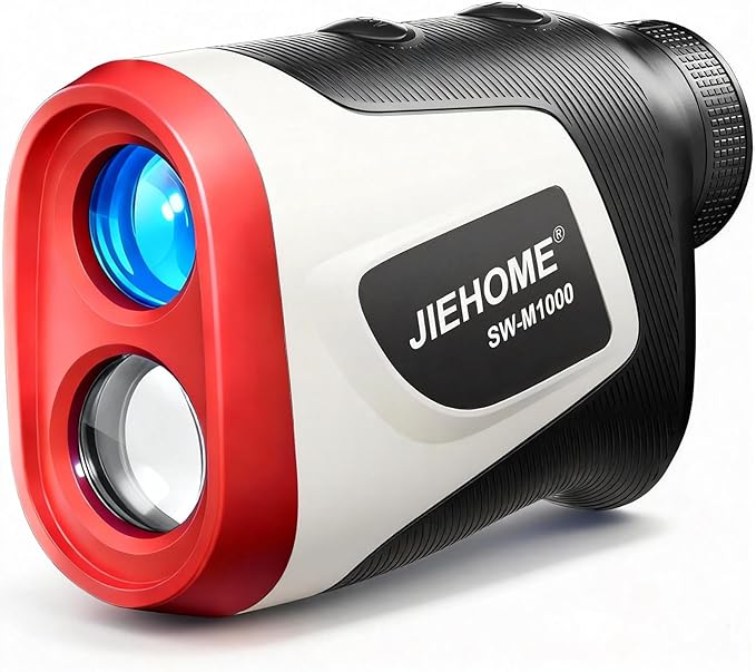 Golf Rangefinder 800/1100 Yards Range Finder with Slope Flag-Lock Vibration Continuous Scan Rechargeable - Tournament Legal Golf Laser Rangefinders Golfing Accessories for Men Women