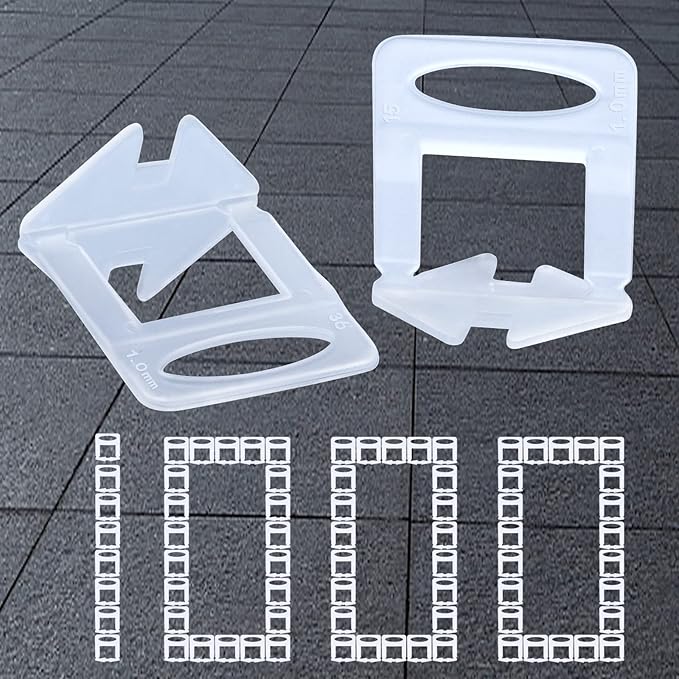 Tile Leveling System Clips Spacers Tile Leveler Clips DIY Tile Leveler Spacers by Jauyas