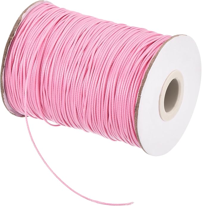 MECCANIXITY Waxed Cord 1mm Waxed Polyester Cord 175 Yard Wax String by MECCANIXITY