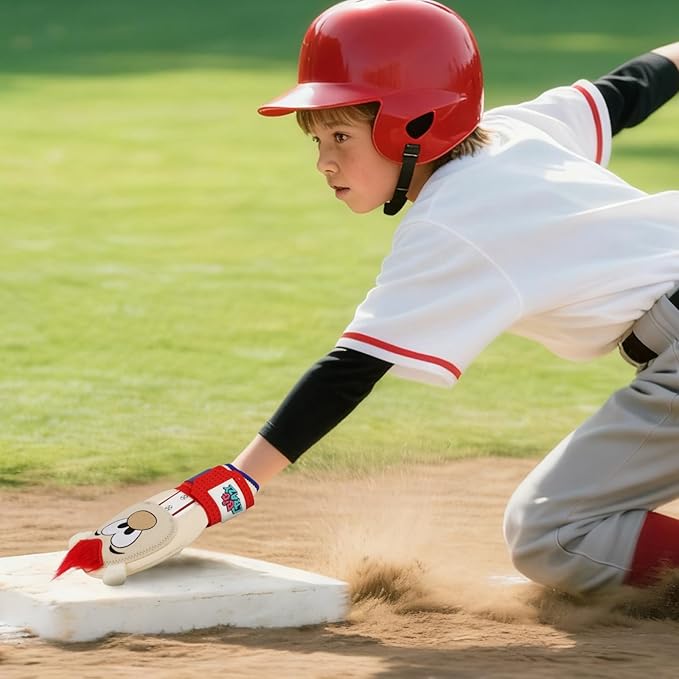 Sliding Mitt for Youth, Baseball Softball Sliding Glove for Kid, Hand Protection for Left & Right Hands, Baseball Accessories and Protective, Flexible Breathable Durable