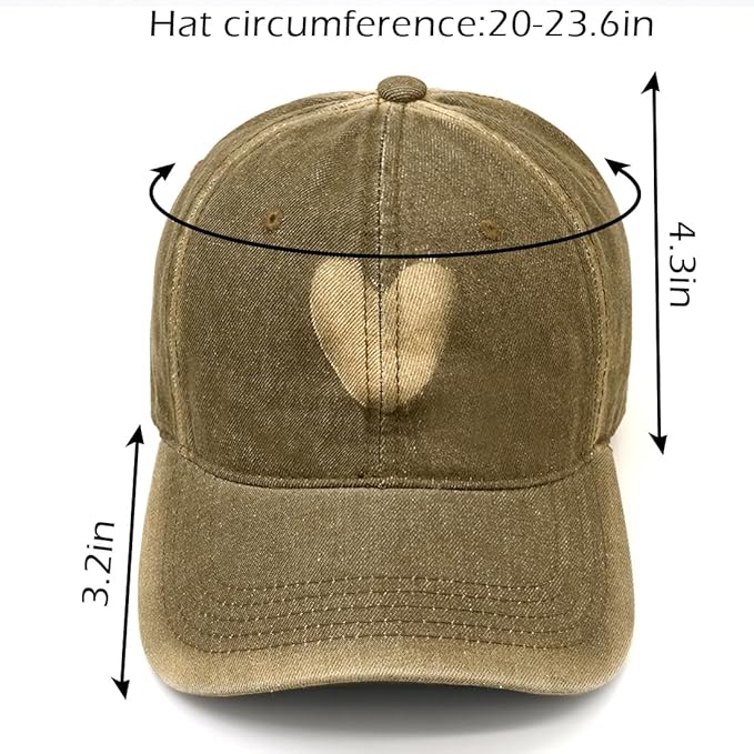 Baseball Cap for Women Men Classic Strapback Hats Adjustable Sun Hat