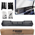 Huskey Golf Cart Front Basket Storage Basket Dash Basket Compatible W/EZGO TXT/RXV,Club Car DS (2000.5+) Precedent/Tempo/Onward,Yamaha G29 Drive2 2007+ One Piece Solid Design & Larger Compartments
