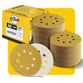 100PCS 5 Inch 60 Grit 125mm 8 Hole Sanding Discs Sandpaper by TPmax