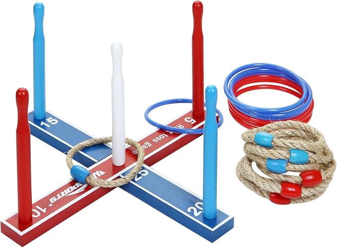 Premium Wooden Ring Toss Game Set - Image 4