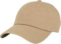 Classic Dad Hat Cotton, Low-Profile Plain Baseball Cap, Adjustable, Breathable and Packable