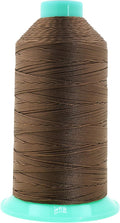 Mandala Crafts Bonded Nylon Thread Coyote Brown Heavy Duty Sewing Threads by MandalaCrafts