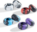 Bat Grip Choke Up Rings,Premium Choke Up Rings, Pressure Baseball Rings,Including: 8 Pack Choke up Rings, 2 Wrist Protectors