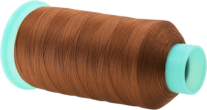 Mandala Crafts Bourbon Brown Heavy Duty Thread -1500 Yds Tex 90 Thread - Image 2
