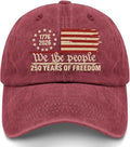 U.S. 250th Anniversary 250 Years Freedoms 1776-2026 Baseball Hats Funny