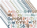 TaoBary 544 Pcs 2 Inch 16 Sheets Large Letter Stickers, Upper and Lower Case by TaoBary