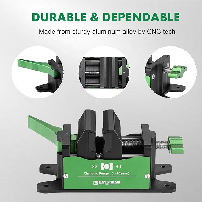 Golf Grip Kit Pro Vise Quick Release for Regripping Club Vice Clamp Golf Shaft Home Regrip Clamp Golf Repair Kit Removal Tool Aluminum Made
