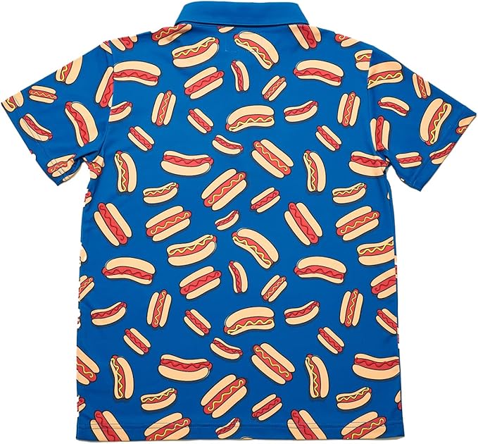Tipsy Elves Kids and Toddlers Golf Shirts - Athletic Comfort Fit with Quick Dry Material