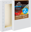 PHOENIX 12x16 Inch 2 Pack Gallery Canvas by PHOENIX