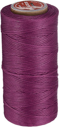 uxcell Flat Leather Sewing Waxed Thread, 140m / 153 Yards Polyester Wax String by uxcell