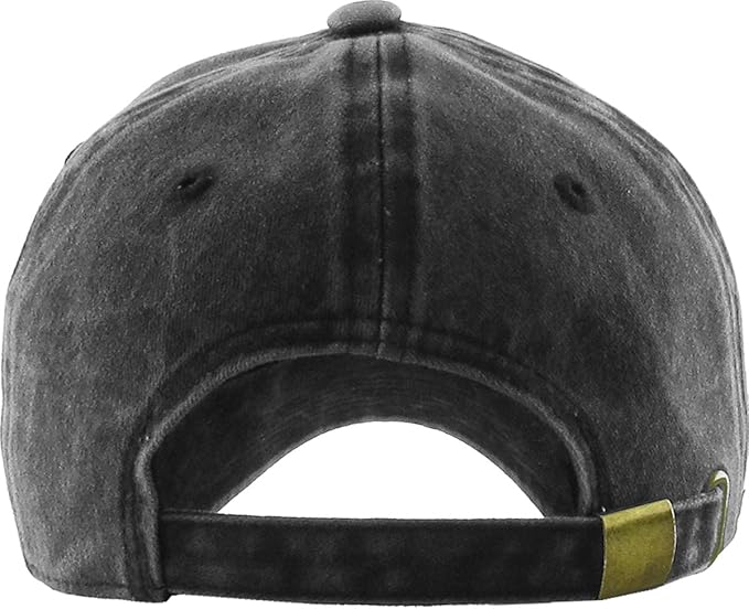 KBETHOS Classic Unisex Cotton Adjustable Low Crown Baseball Cap – Plain Dad Hat