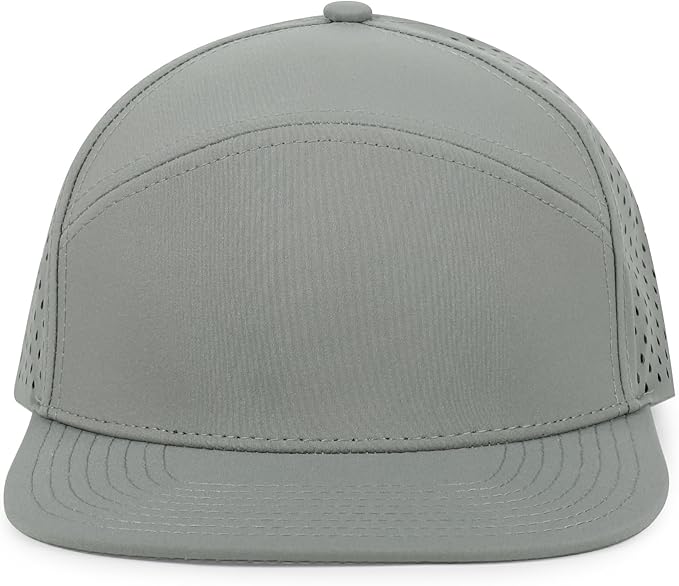 Quick Dry Baseball Cap Flat Brim Snapback Hat Sun and Rain Protection Golf Hat for Men Women