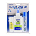 BAZIC White Glue 4oz., Glue Stick 0.7oz., Washable Liquid Glue Pen, by BAZICProducts