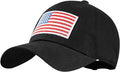 IIN American Flag Baseball Cap for Men Women Low Profile USA Army Tactical Operator Military Plain Dad Hat