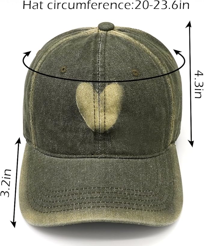 Baseball Cap for Women Men Classic Strapback Hats Adjustable Sun Hat