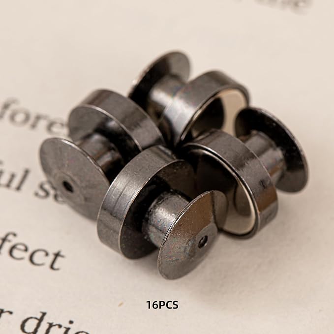 16 Pcs Magnetic Pin Backs - 10mm Locking Converters - Image 6