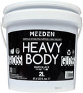 MEEDEN Mars Black Acrylic Paint: 2L/67.64oz Heavy Body Gloss Art Paint by MEEDEN