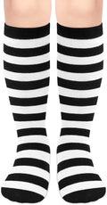 Olreco 1 Pack Toddler Kids Youth Soccer Socks Girls Boys Baseball Socks Youth Knee High Softball Football Accessories Cotton