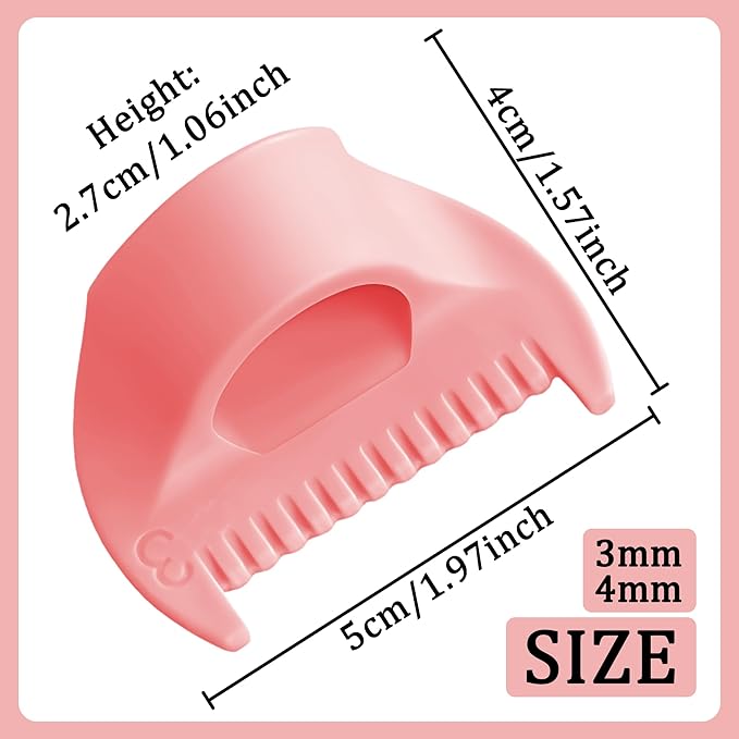 2 PCS Edge Lock Seam Guide, Mini Sewing Finger Ruler - Image 2