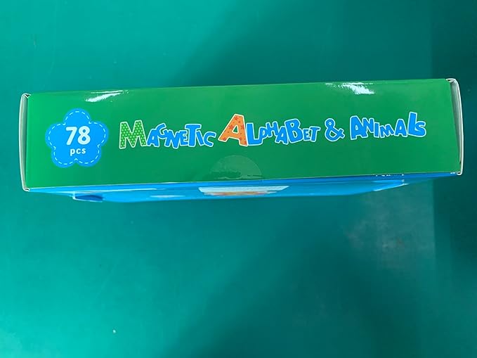 78 Magnetic Alphabet, 26 Uppercase, 26 Lowercase Letters & 26 Object Patterns - Image 10