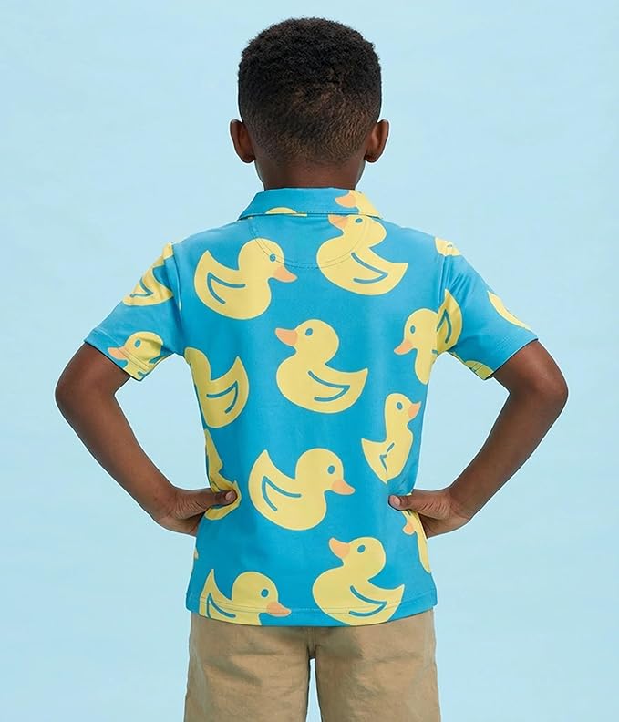 Tipsy Elves Kids and Toddlers Golf Shirts - Athletic Comfort Fit with Quick Dry Material
