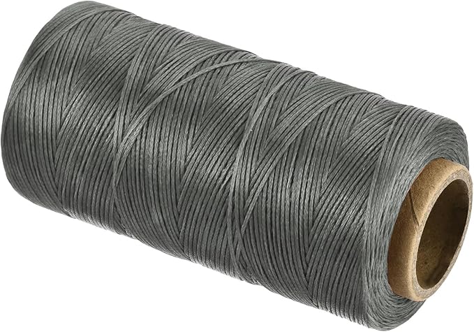 MECCANIXITY Waxed Thread, 197 Yard 1mm 210D Flat Wax Thread Polyester Waxed by MECCANIXITY