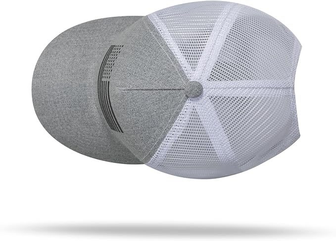 American Flag Trucker Hat - Snapback Hat, Baseball Cap for Men Women - Breathable Mesh Side, Adjustable Fit - for Casual Wear