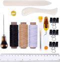 Goiio 19 Pieces Bookbinding Kit Starter Tools Set Bone Folder Paper Creaser by Goiio