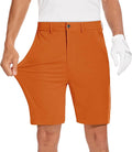 JWM Mens 7"/9" Stretch Golf Shorts - Lightweight Hybrid Casual Dress Work Flat Front Shorts with 5 Pockets Quick Dry UPF50