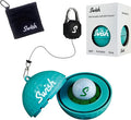 Swish Portable Golf Ball Cleaner – Clip-On Golf Accessory for Bag or Cart – Perfect Golf Gift