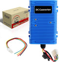 Roykaw Golf Cart Voltage Reducer Regulator,36 or 48V to 12V DC Converter,30A/350Watt, Universal Compatible with EZGO, Club Car, Yamaha and Most Golf Carts